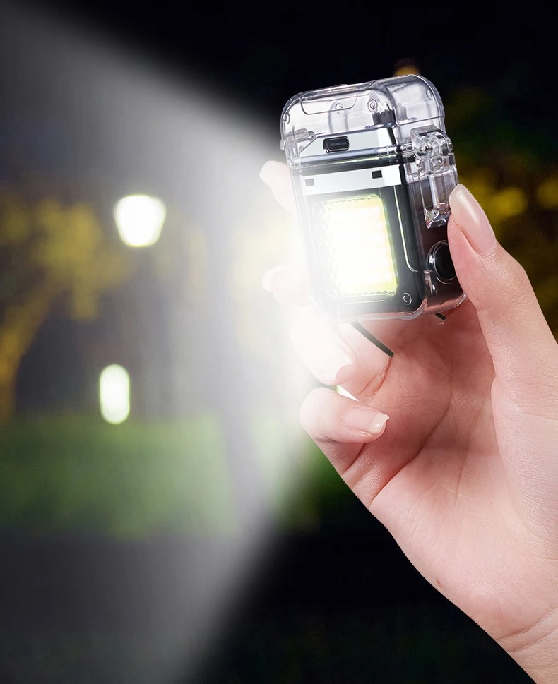 Encendedor Eléctrico Con Linterna